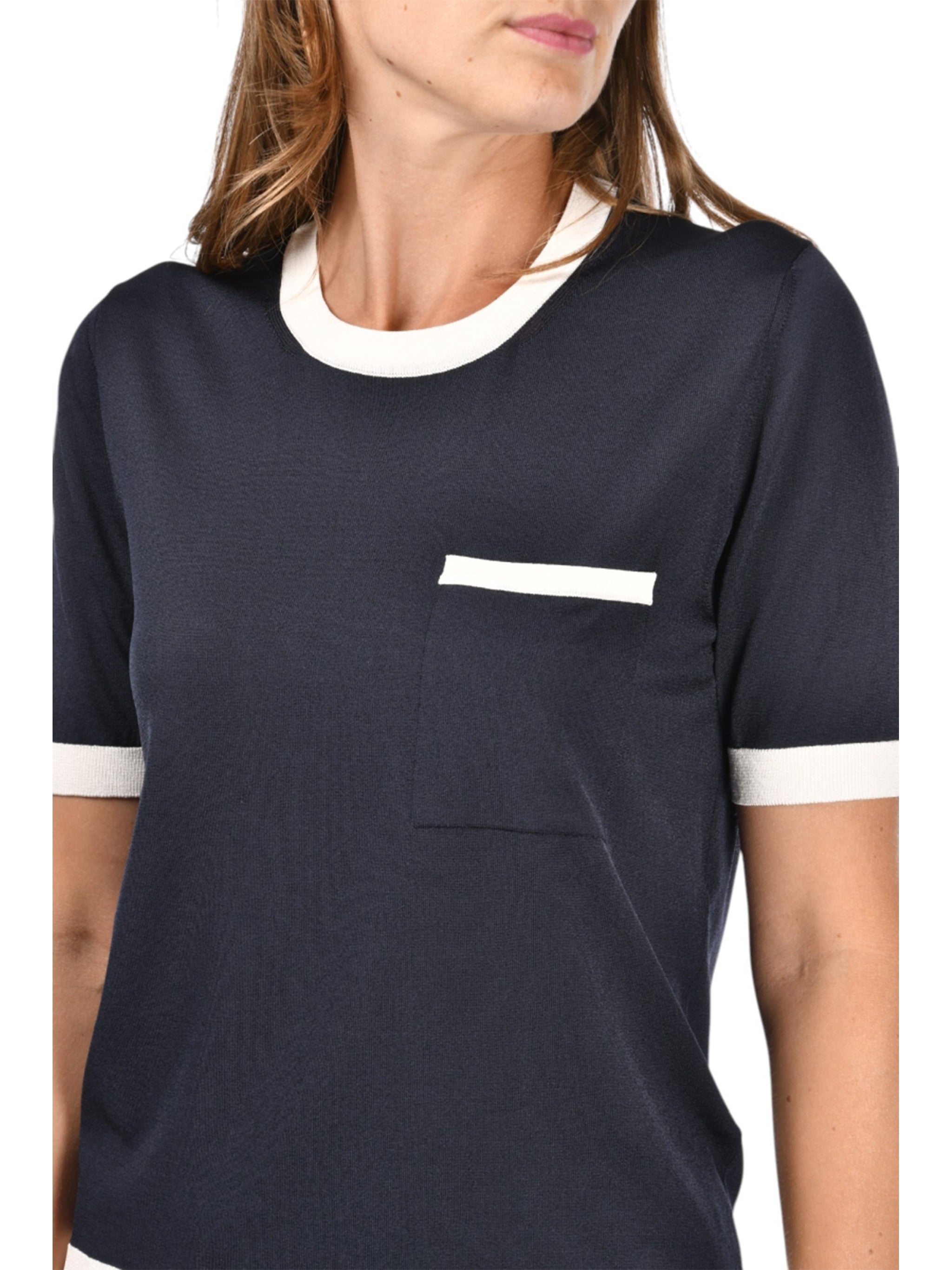 Girocollo Blue Vi Ny Maglia