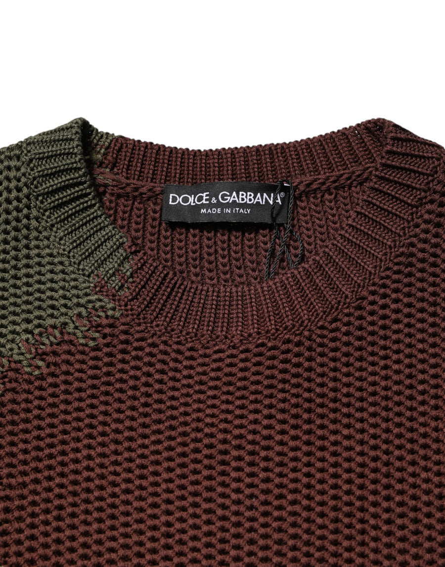 Dolce & Gabbana 100% Cotton sweater in multicolor