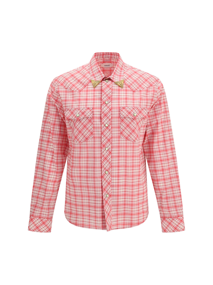 Versace 100% Cotton shirt in red