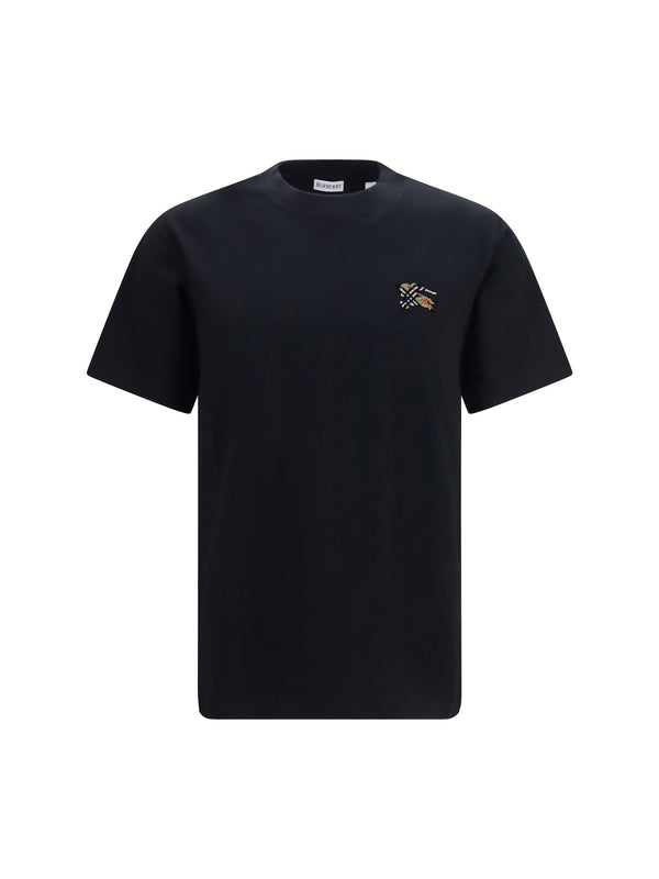 Burberry 100% COTTON t-shirt in black