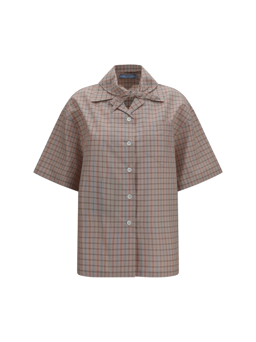 Prada 100% Cotton shirt in beige