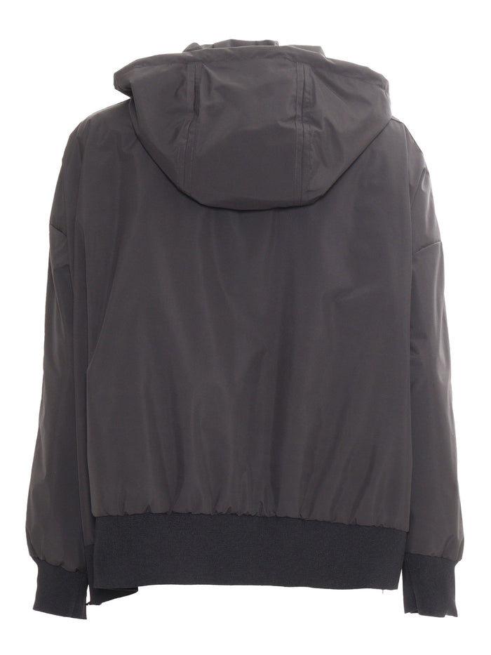GHENDA-STP JACKET Black Polyester Coat