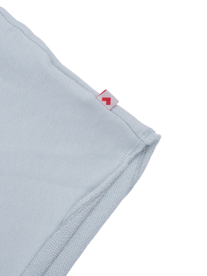 FABINI T1761 SWEATSHIRTS Light Blue Cotton Elastane Sweatshirt