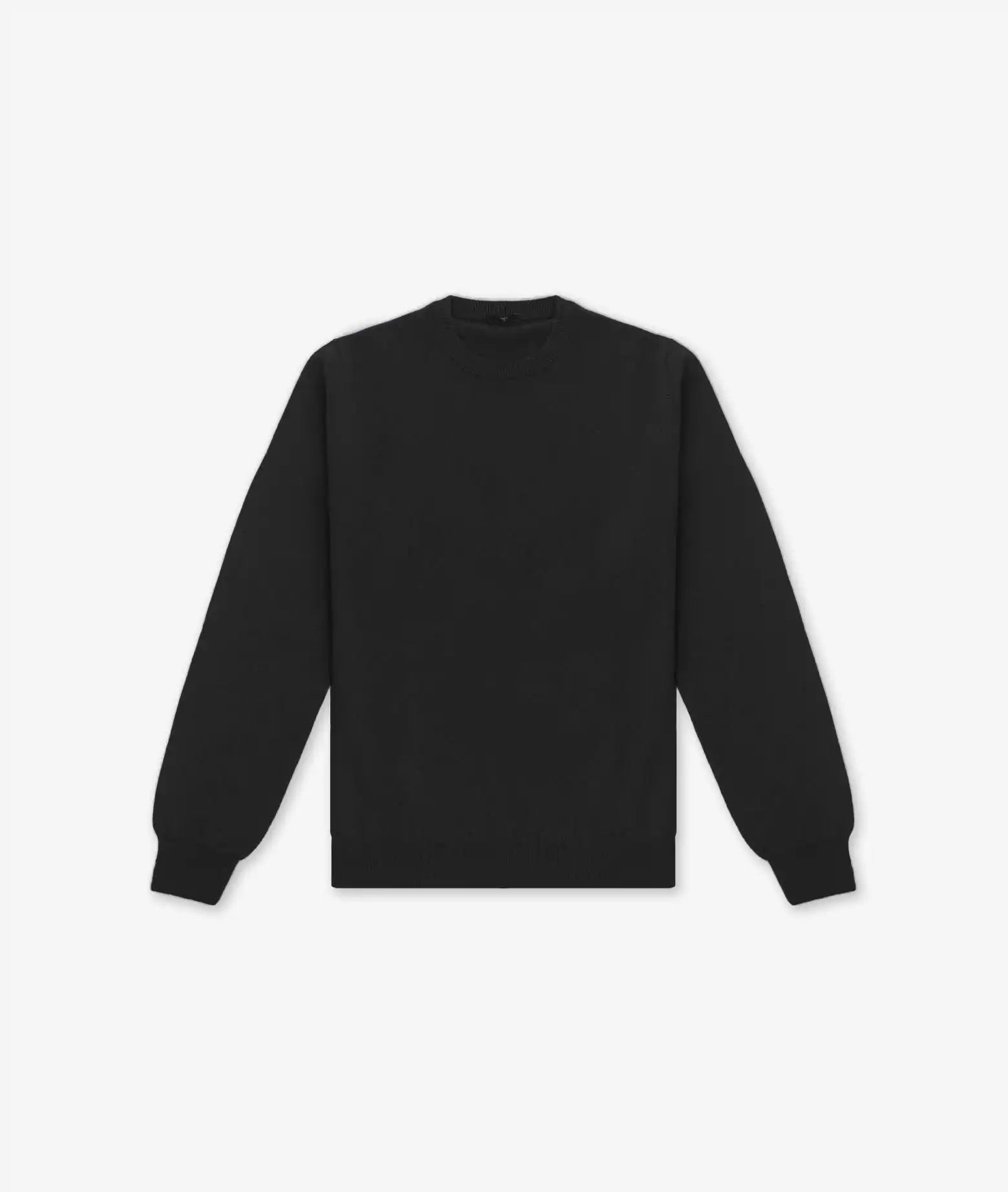 Crewneck Cashmere Sweater Ottawa Blue Basic Light Kintwear