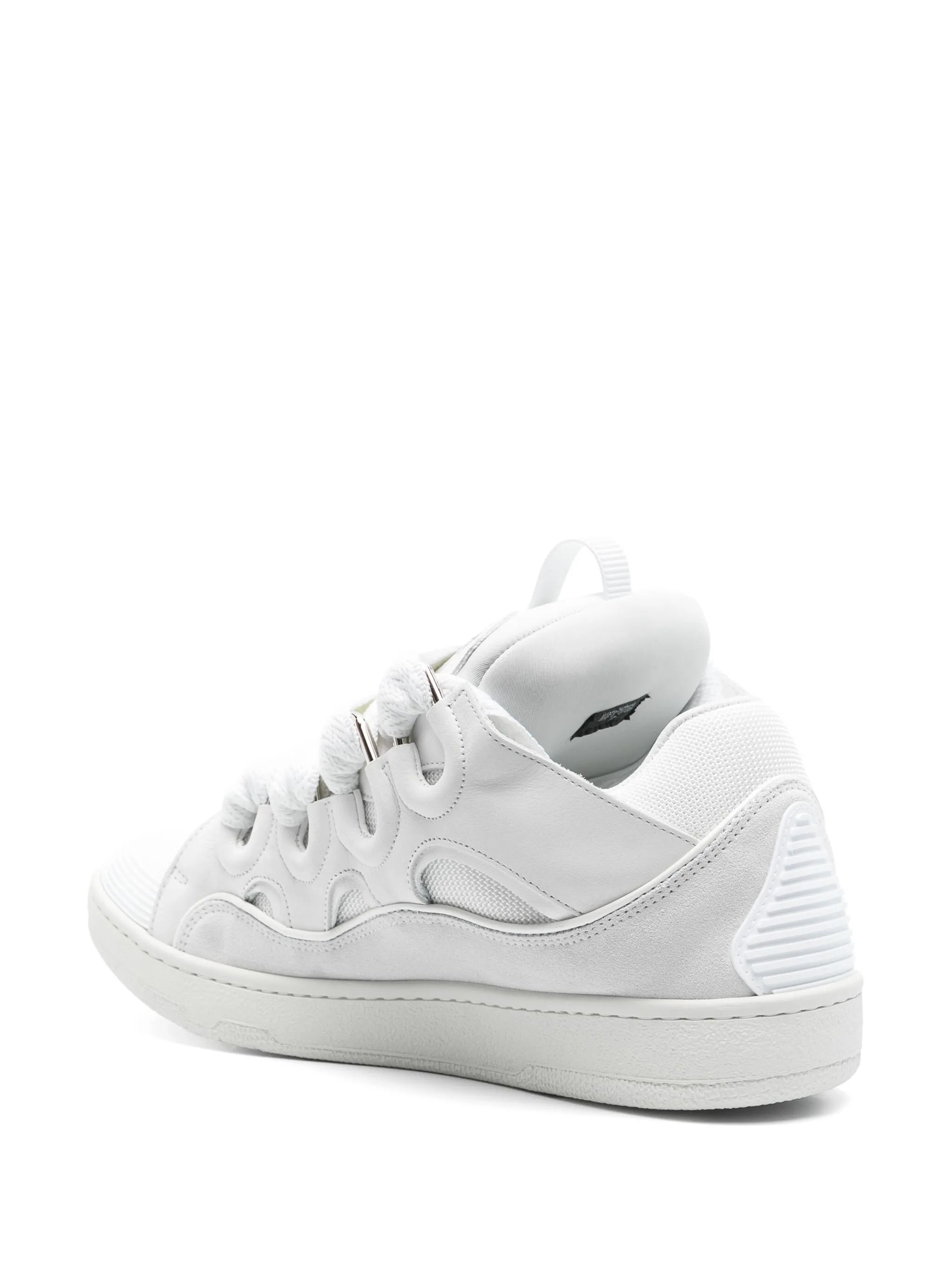 Curb Sneakers White Calf Calzature