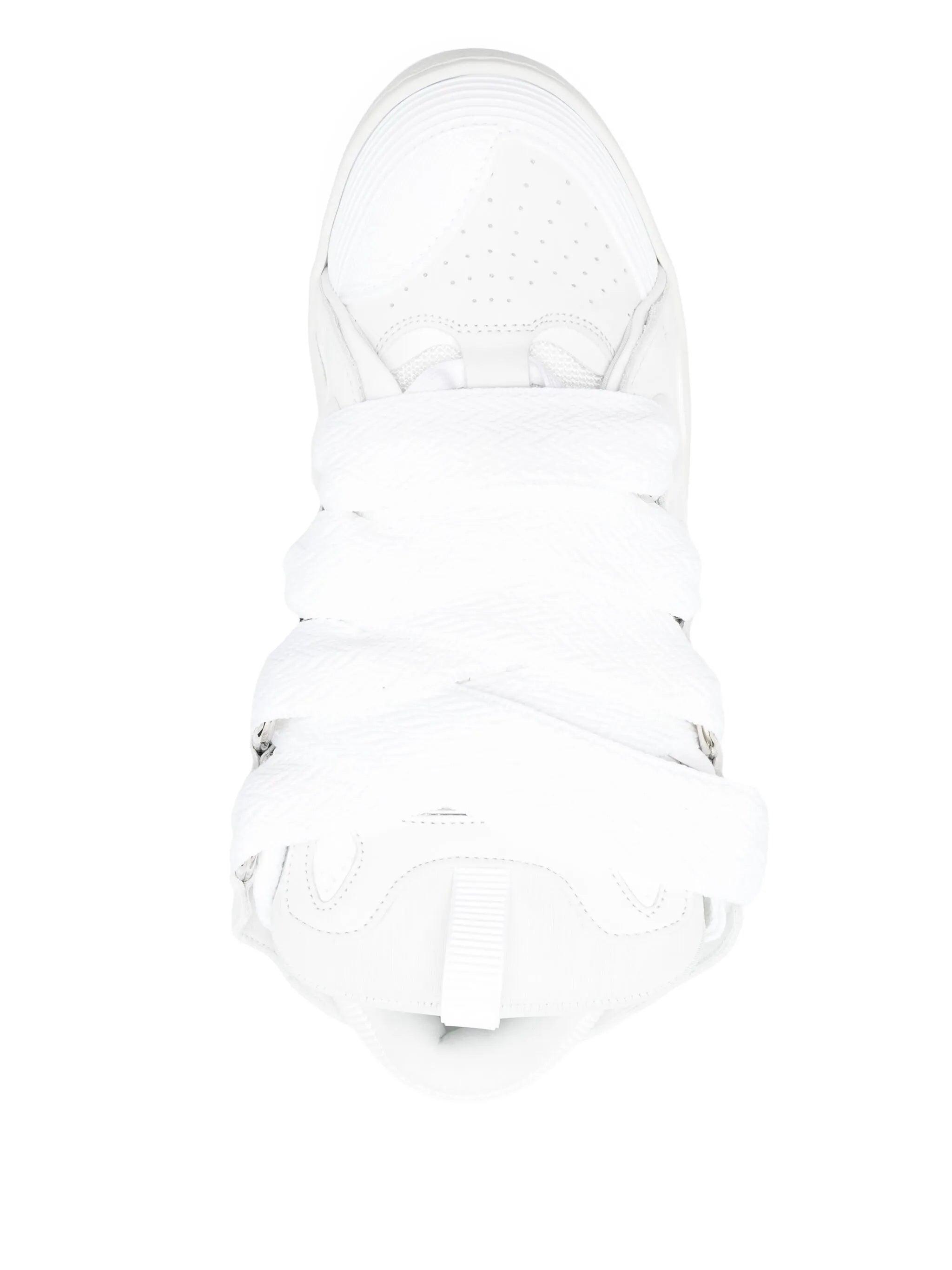 Curb Sneakers White Calf Calzature