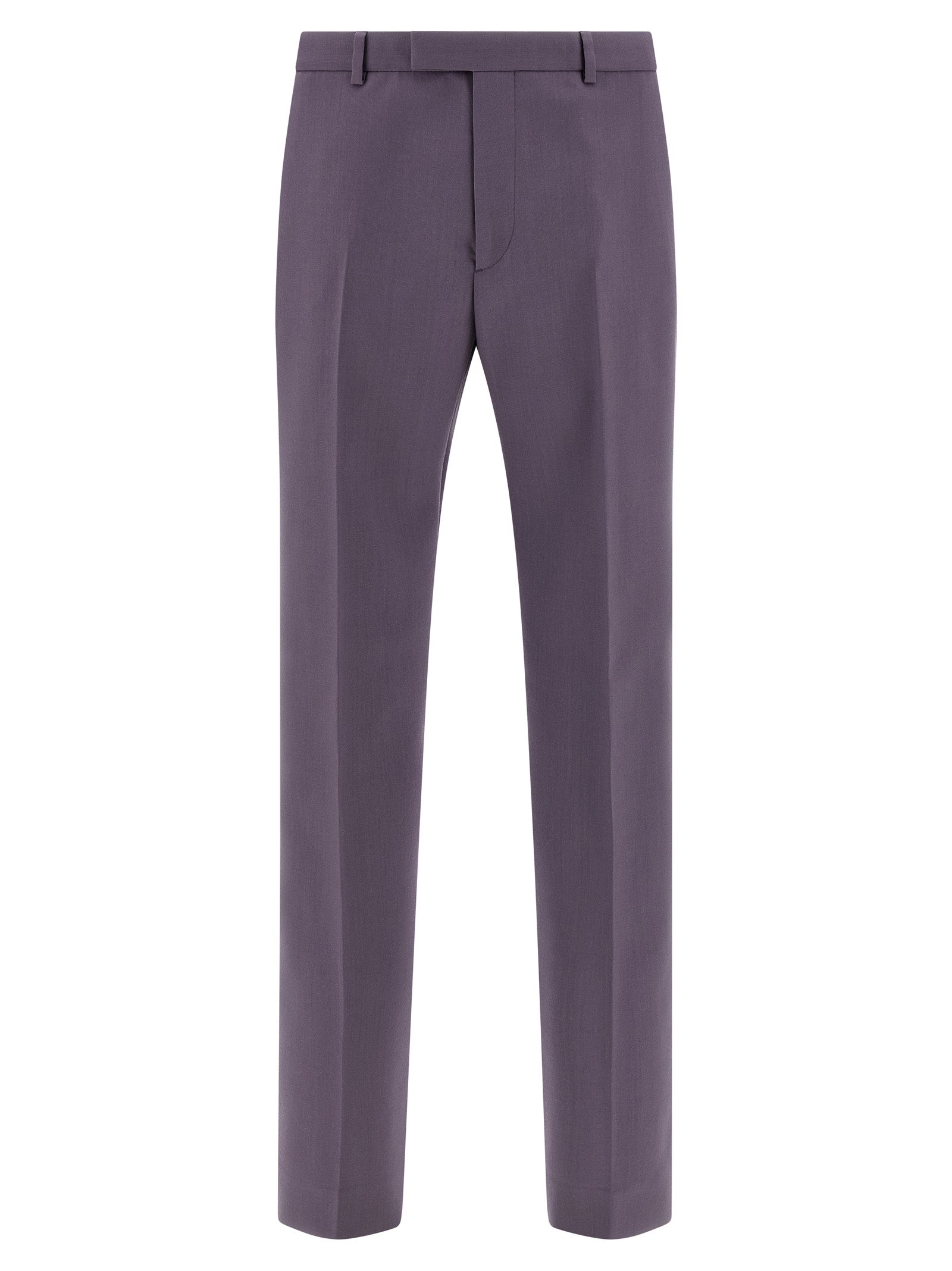 Tailored trousers Purple Wool Pant