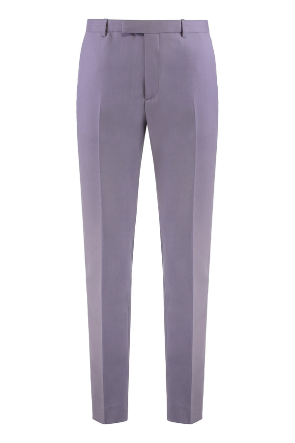 Trousers Wool Gabardine — Wisteria Chinos