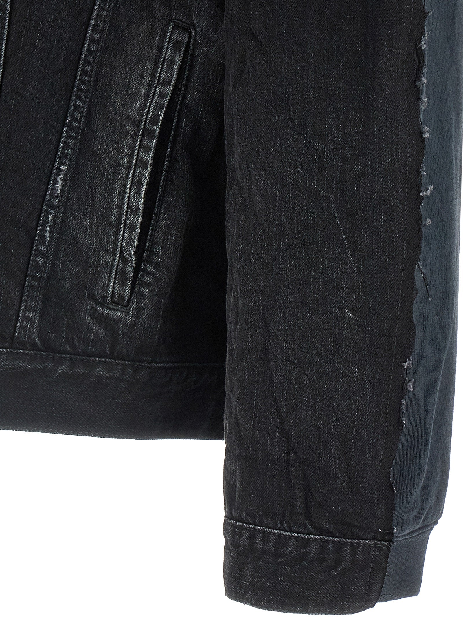 Hybrid jacket Black Cotton Down Jacket, Parka, Casual