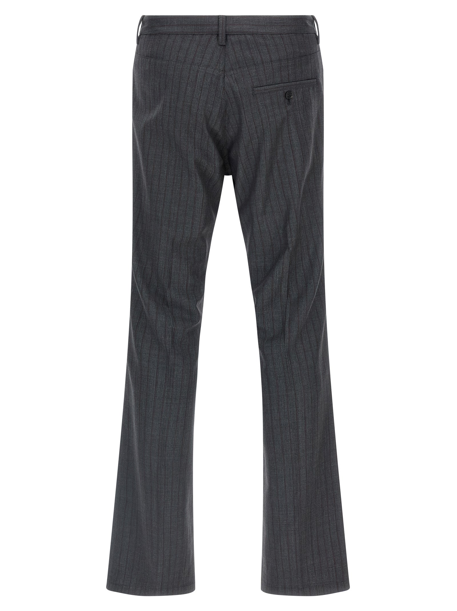 Pinstripe pants Gray Virgin Wool