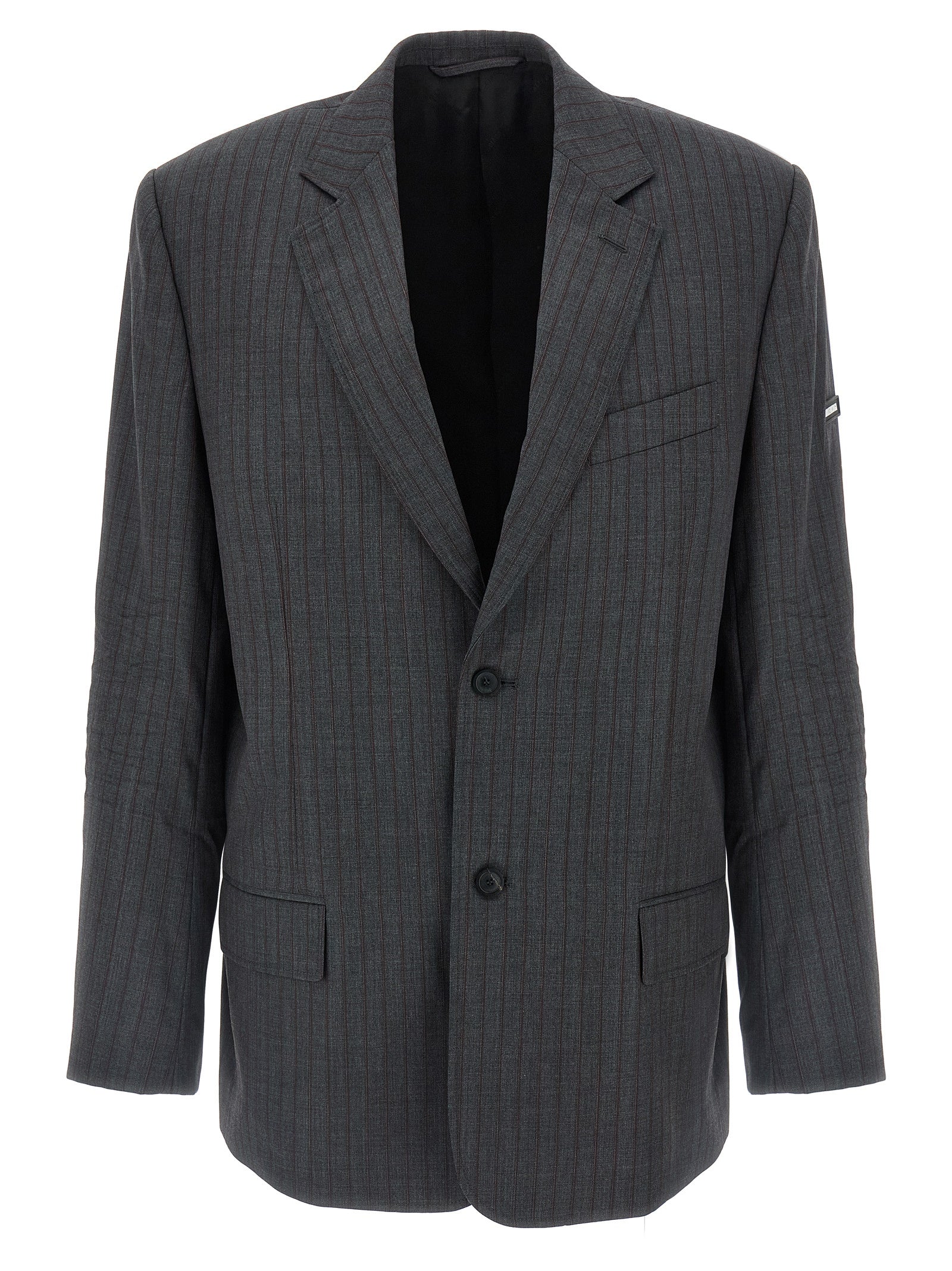 Wool blazer Gray Virgin