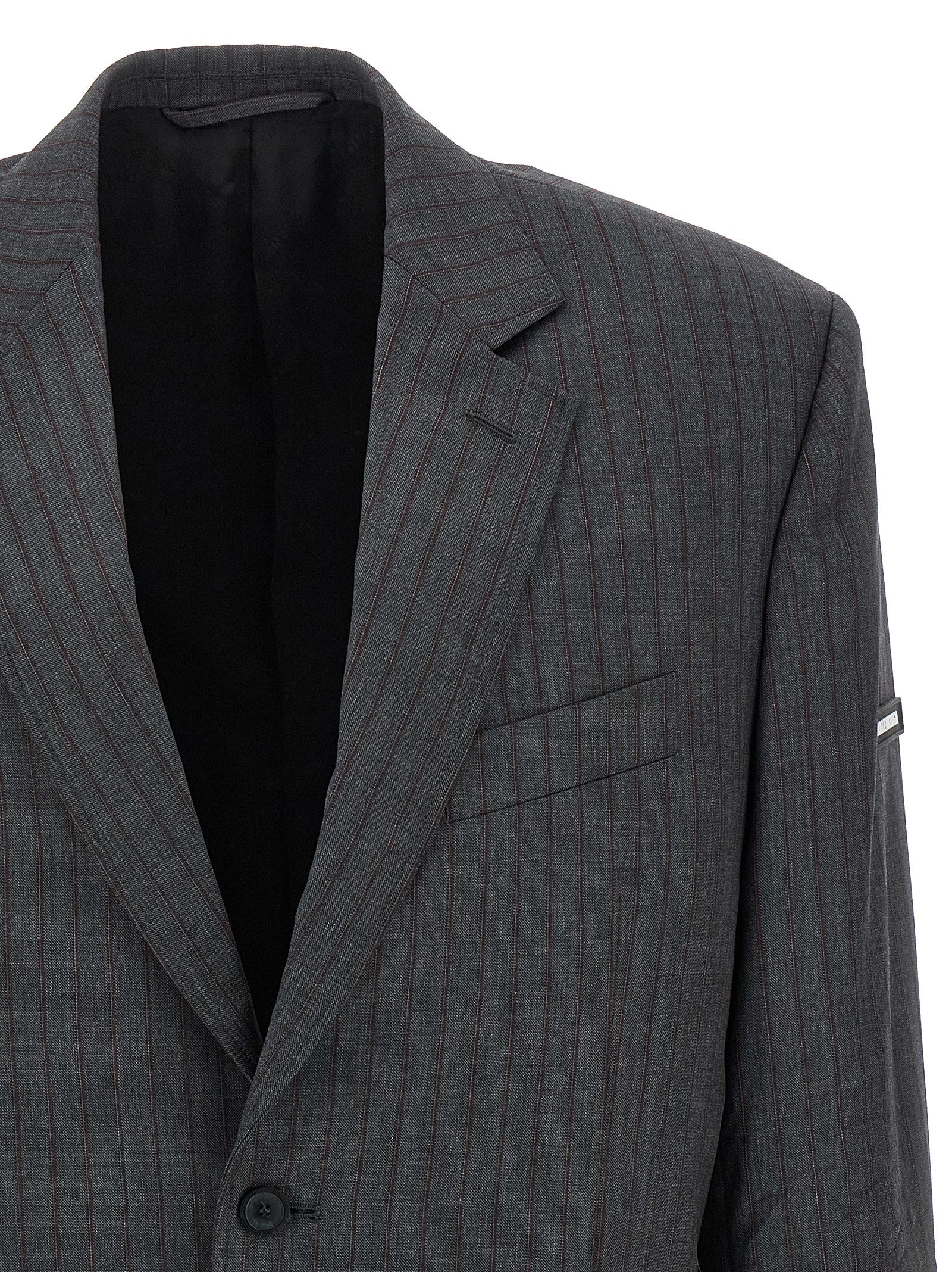 Wool blazer Gray Virgin