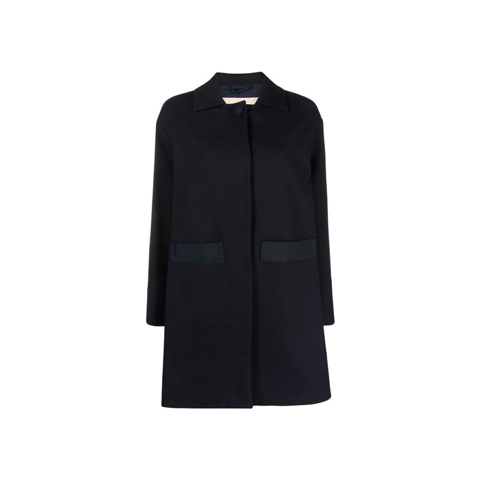 Herno Audry Cotton Coat Blue