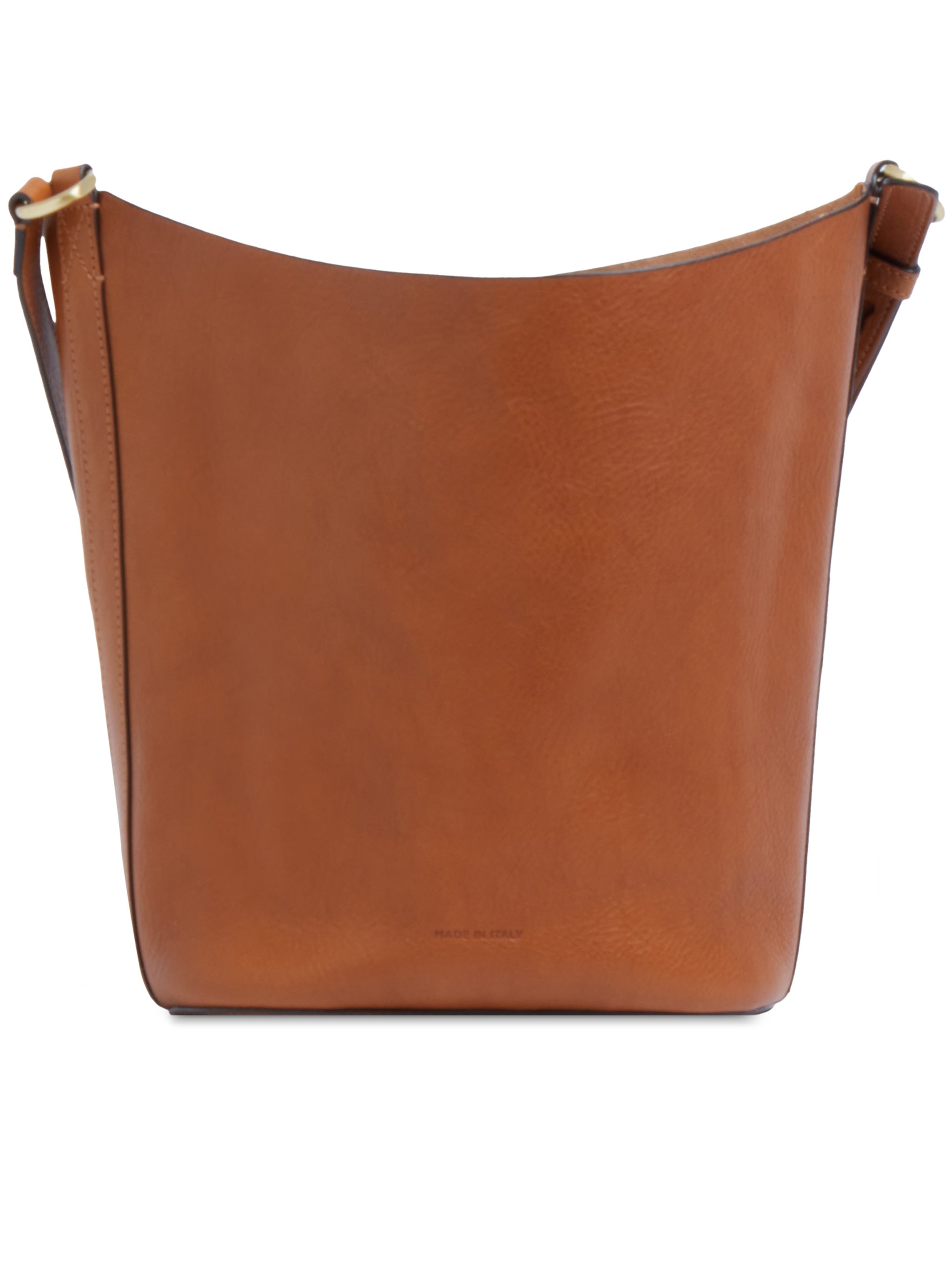 Bucket Brown Leather | Borsa