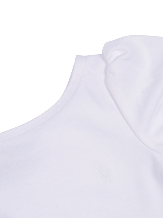 Knit-A Line-Dresses White Dress