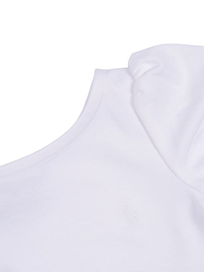 Knit-A Line-Dresses White Dress