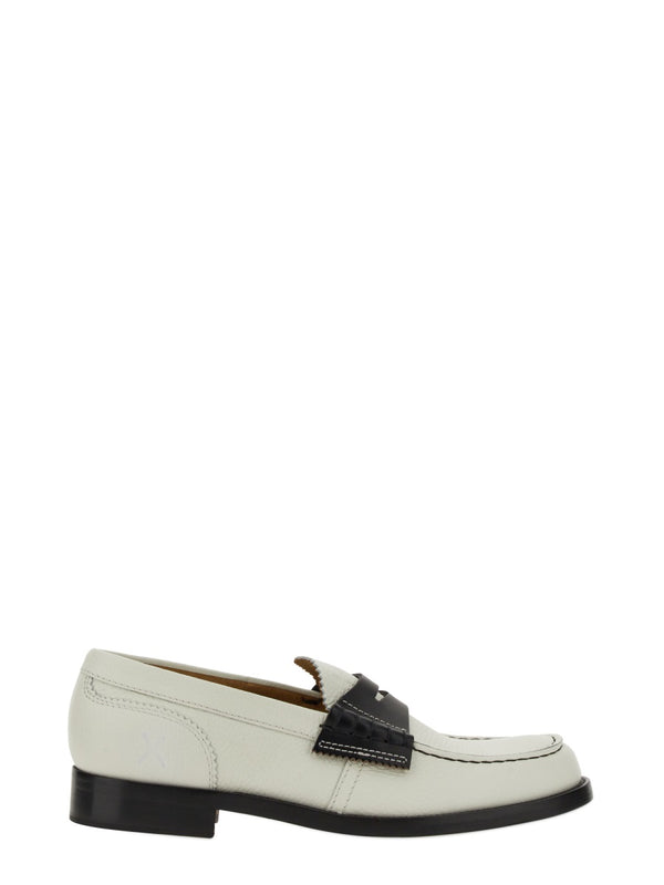 Leather Loafer White Loafers