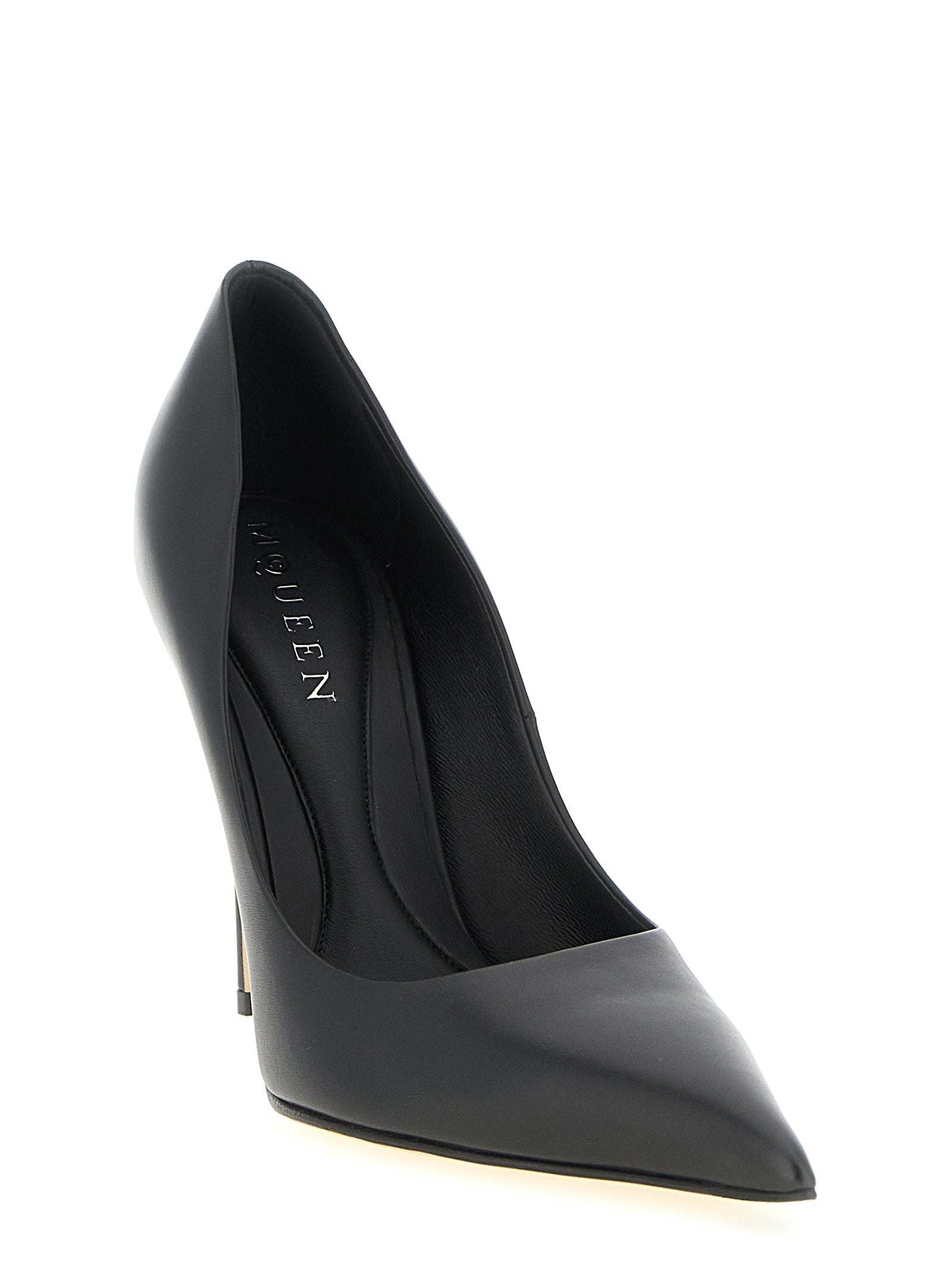 Leather pumps Black Calfskin (bos Taurus)