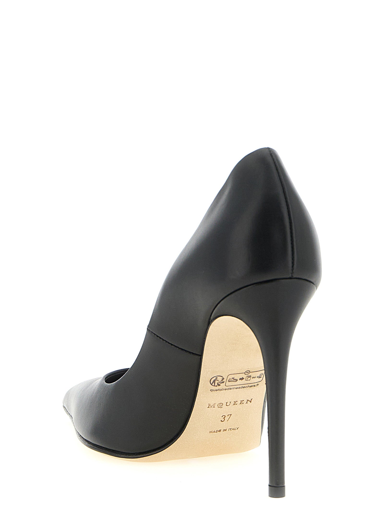 Leather pumps Black Calfskin (bos Taurus)