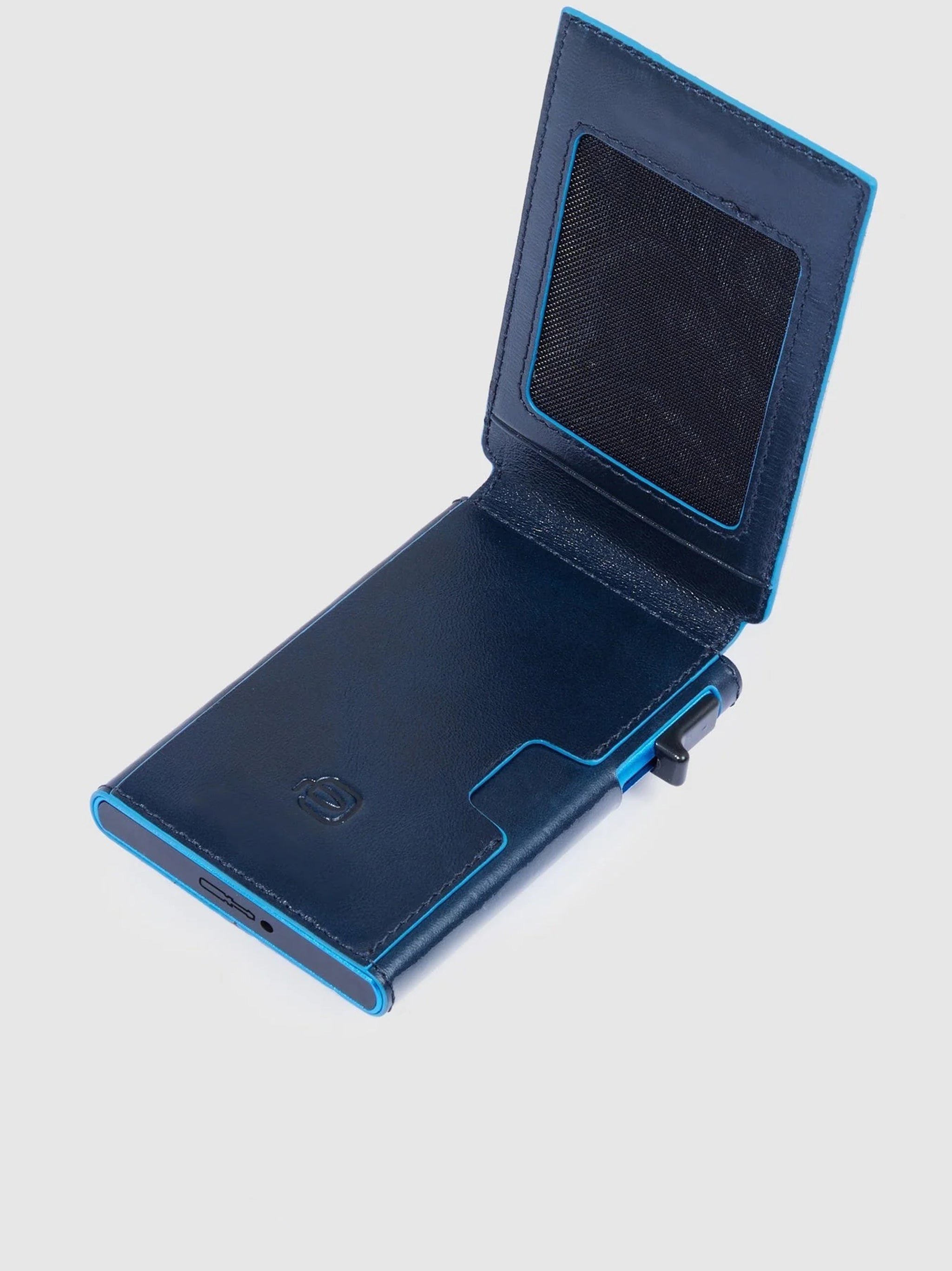 Porta Carte Di Credito Blue Portafoglio