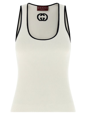 Gucci Incrocio Gg Tank Top