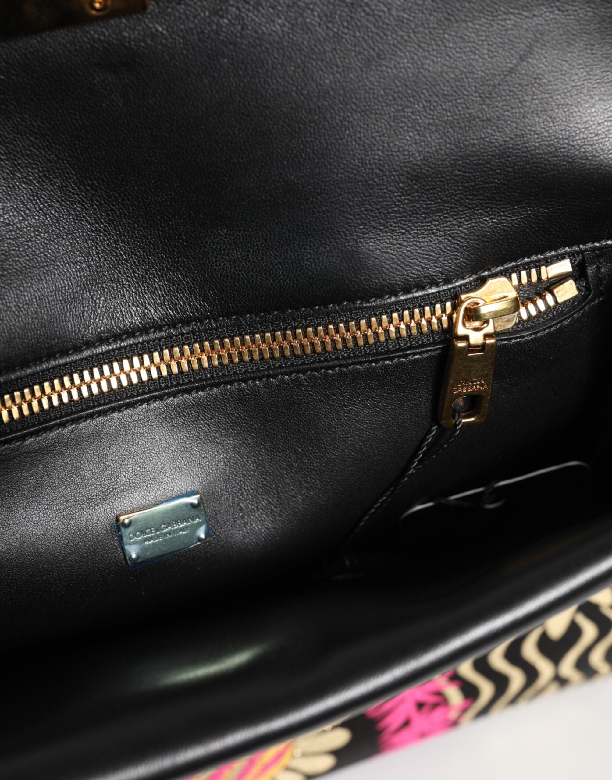 Multicolor Jacquard Floral Document Briefcase Bag Fabric