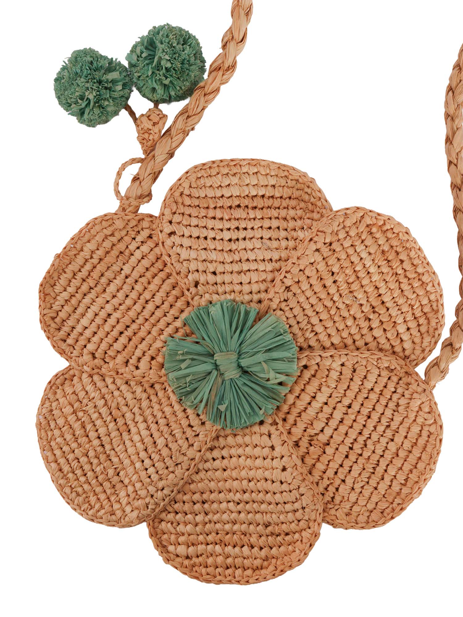 JORDANIE BAG Beige Raffia Handbag