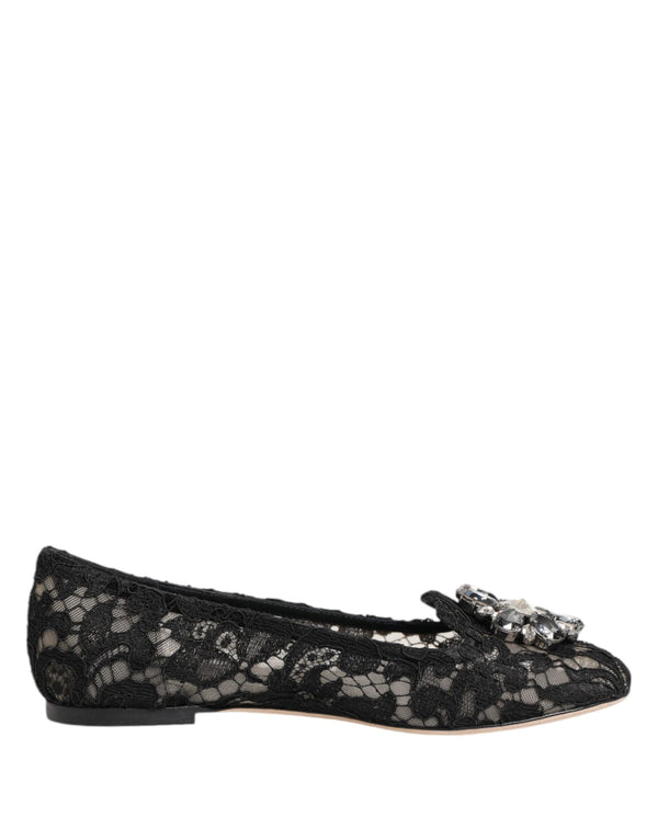 Dolce & Gabbana 56% Viscose flat in black