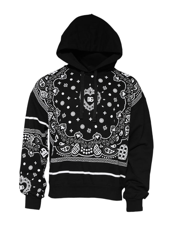 Dolce & Gabbana 100% Cotton hoodie in black