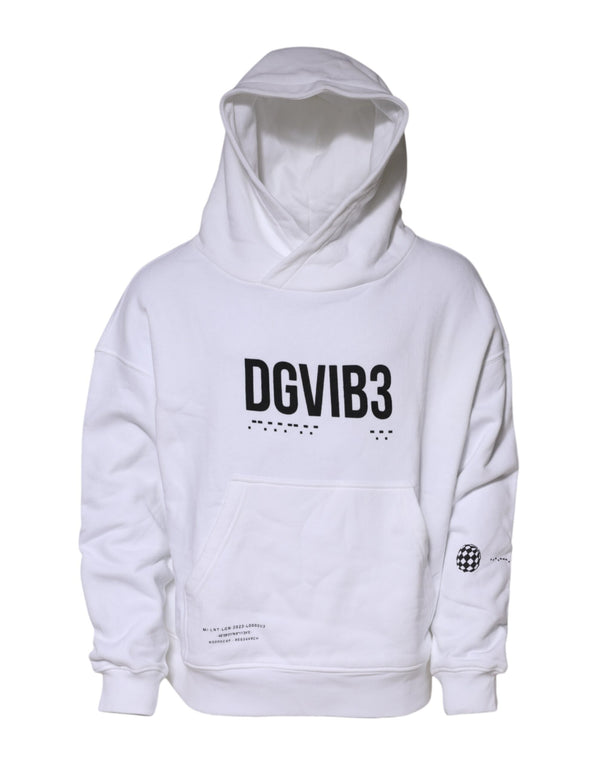 Dolce & Gabbana 100% Cotton hoodie in white