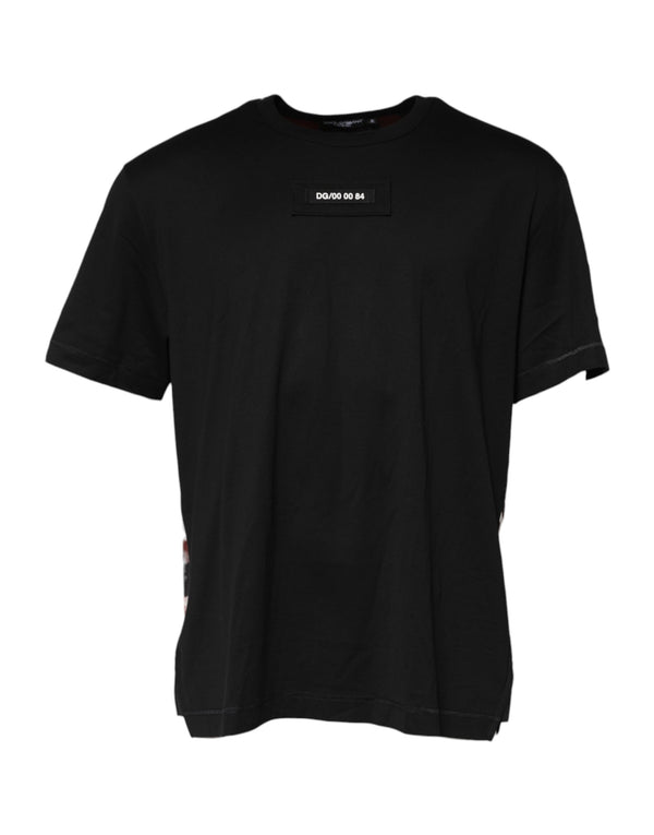 Dolce & Gabbana 95% Cotton 5% Nylon t-shirt in black