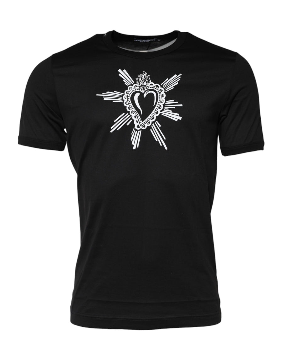 Dolce & Gabbana 100% Cotton t-shirt in black