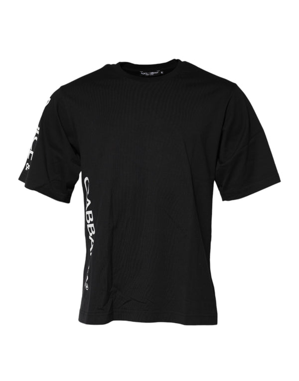 Dolce & Gabbana 100% Cotton t-shirt in black