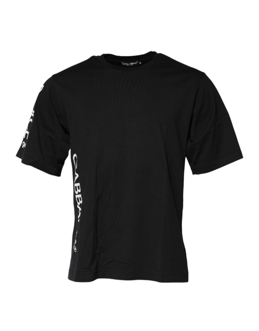 Dolce & Gabbana 100% Cotton t-shirt in black
