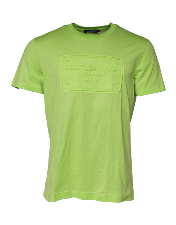Dolce & Gabbana 100% Cotton t-shirt in green