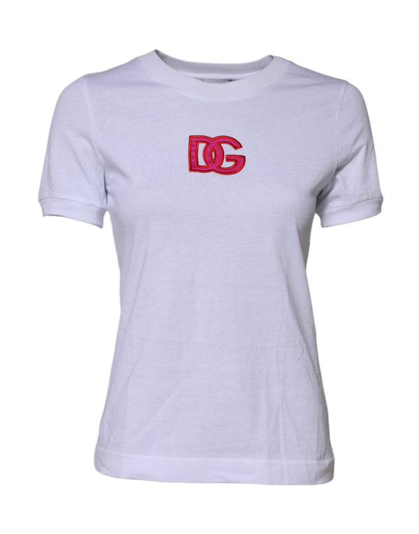 Dolce & Gabbana 100% Cotton t-shirt in white