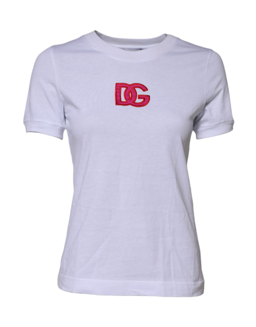 Dolce & Gabbana 100% Cotton t-shirt in white