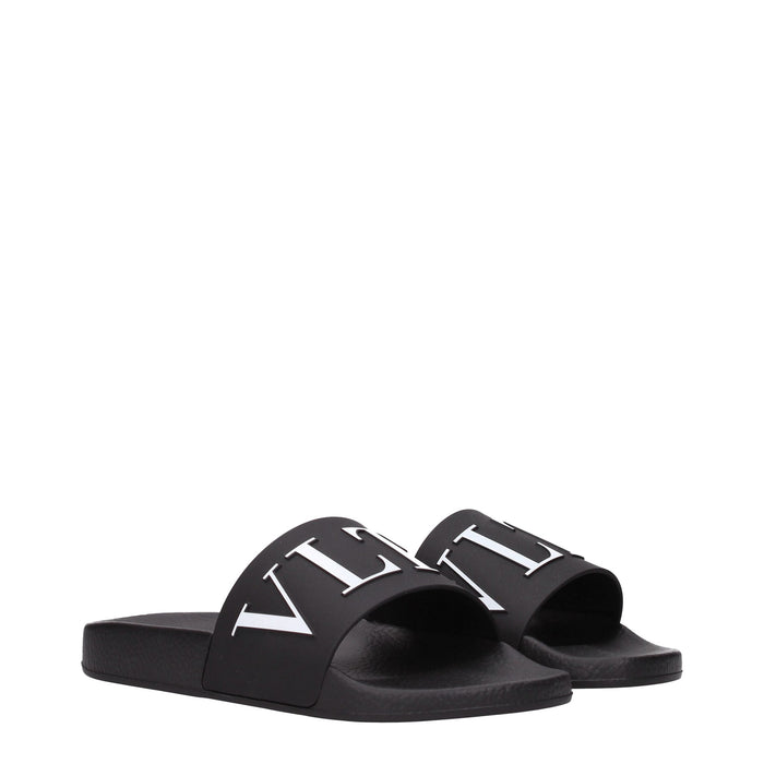 Valentino Garavani slippers in black — view 2