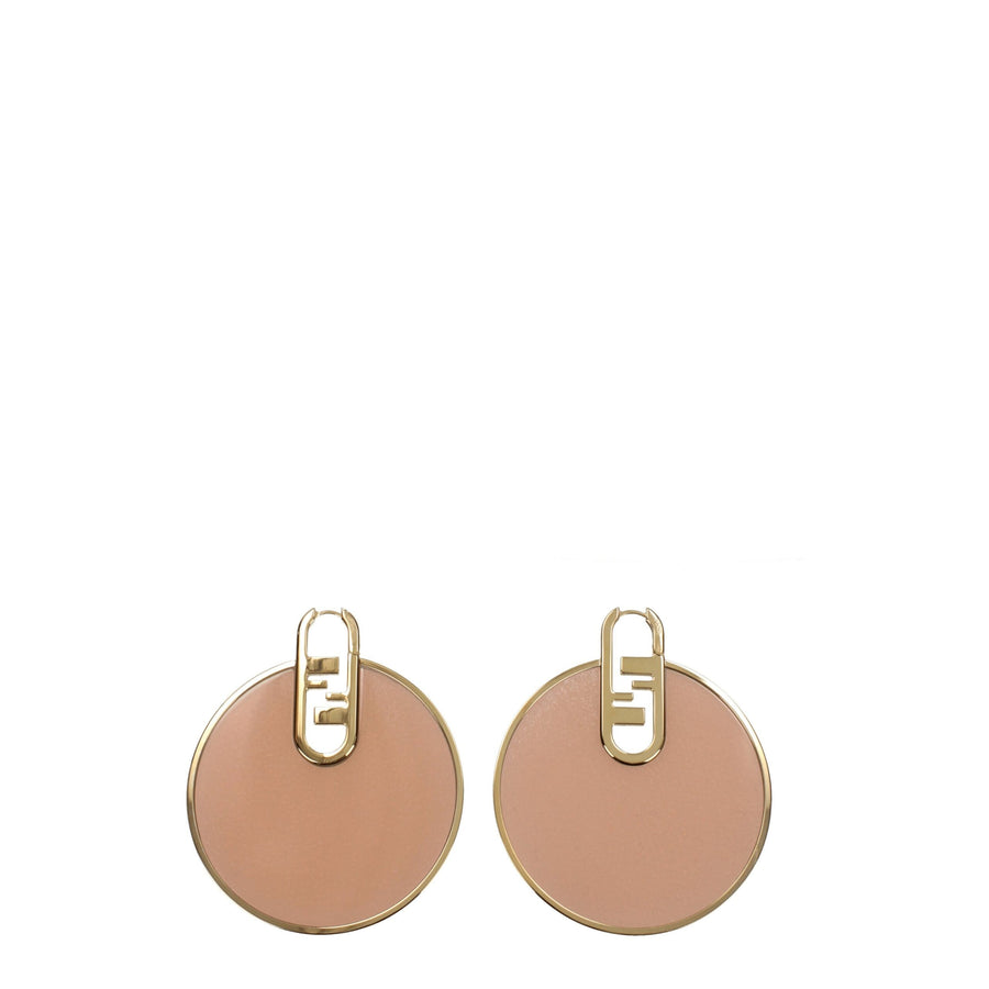 Fendi Plexiglass earrings in pink