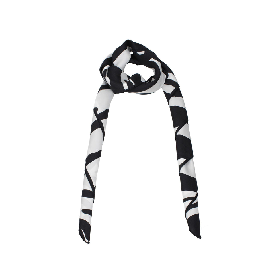 Dolce & Gabbana 100% silk scarf in black