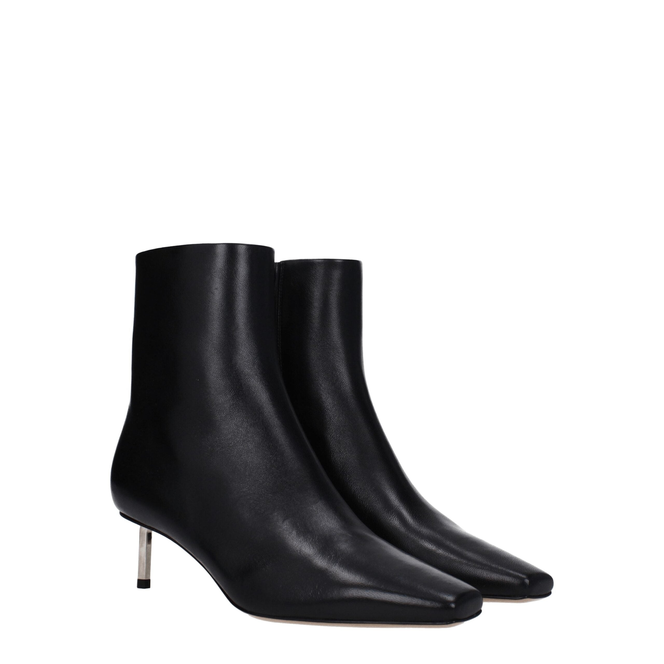 Off-White Leather boot in black — view 2