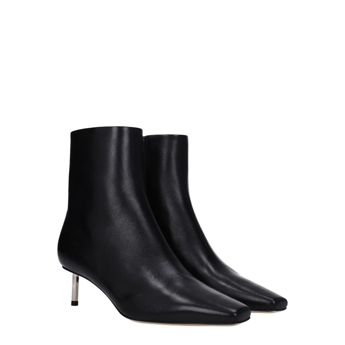 Off-White Leather boot in black — view 2