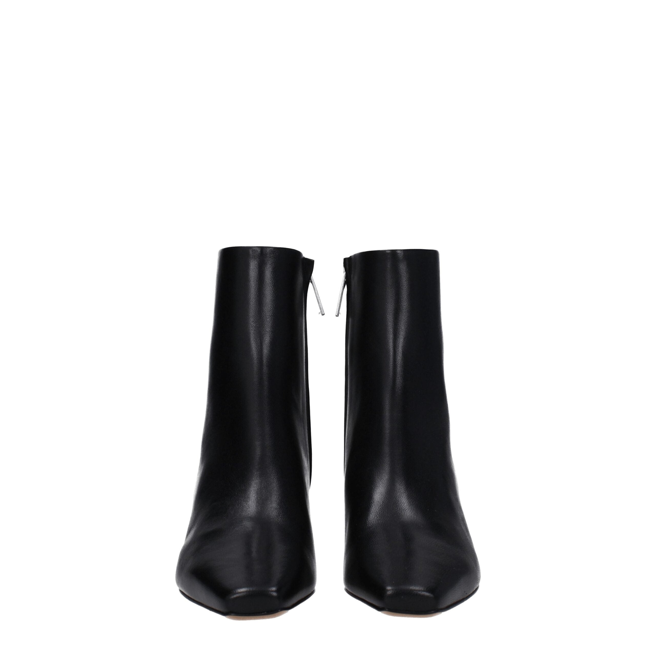 Off-White Leather boot in black — view 3