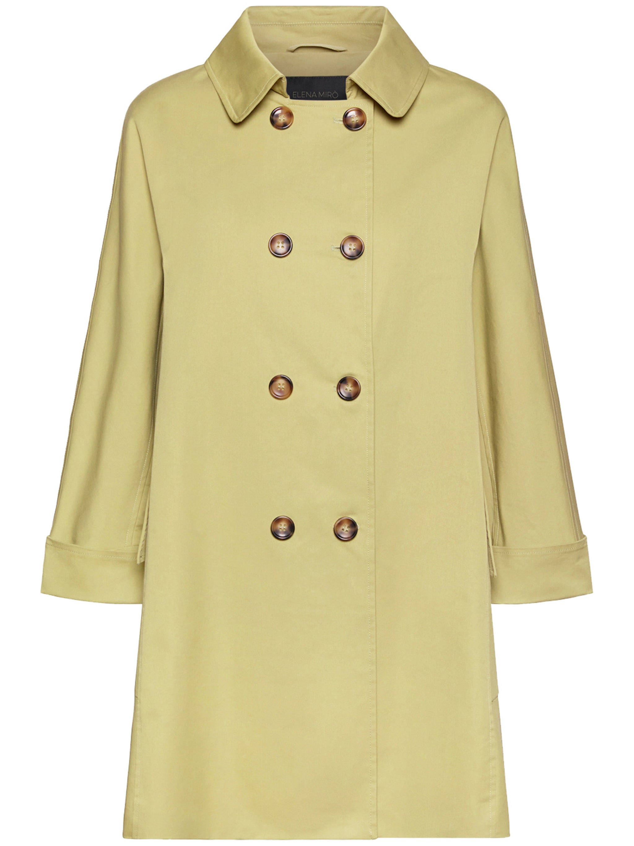 Caban Linea Kimono Green Cappotto