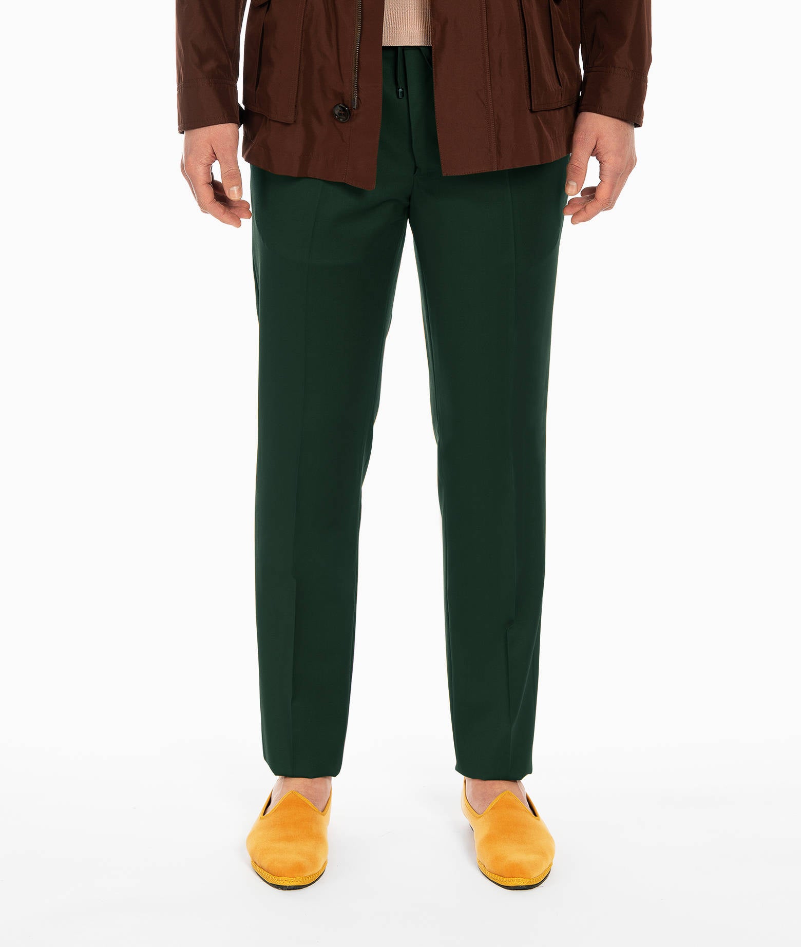 Wool Trousers Mauritius Teal Sportswear