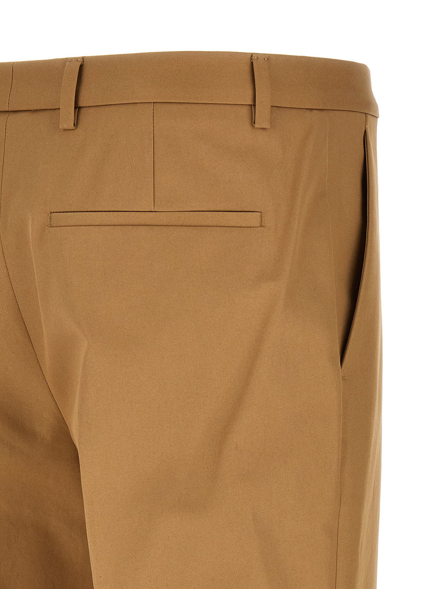 Gucci Web Loop Trousers — camel