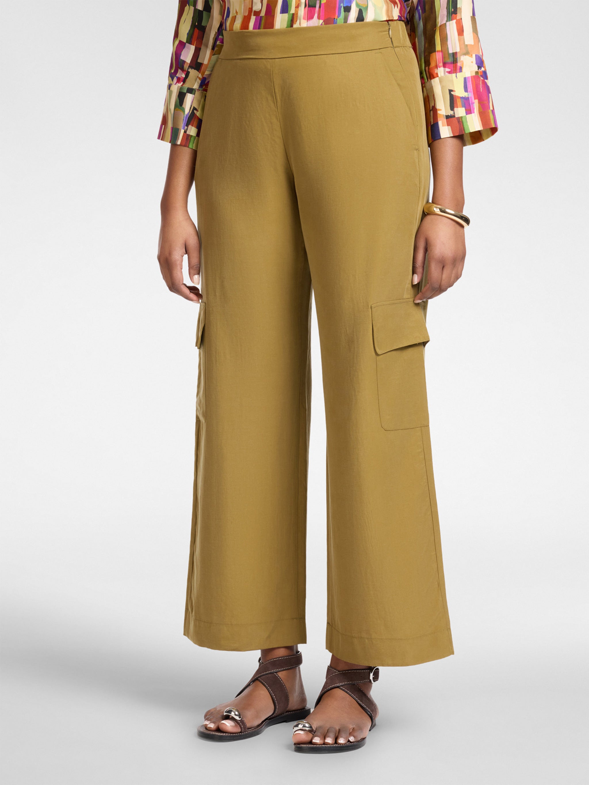 Pantalone Yellow & Orange Pantaloni