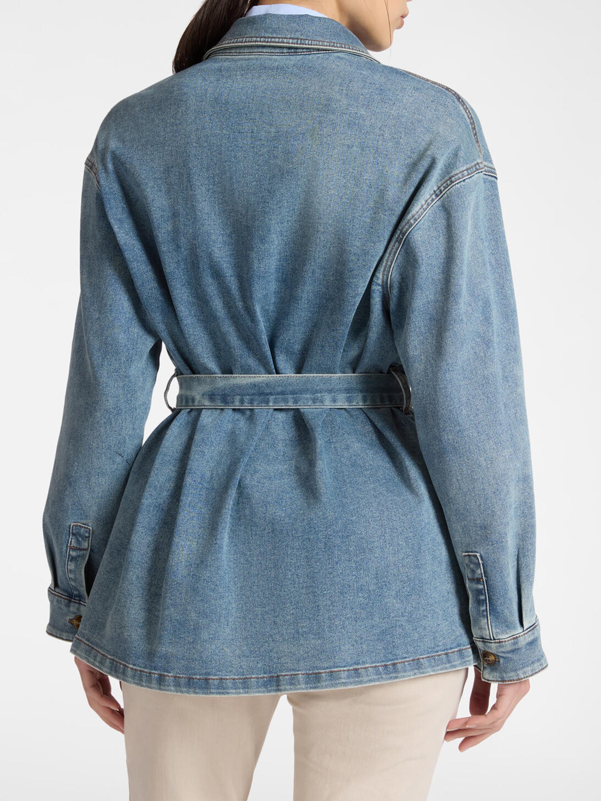 Overshirt Blue Giacca