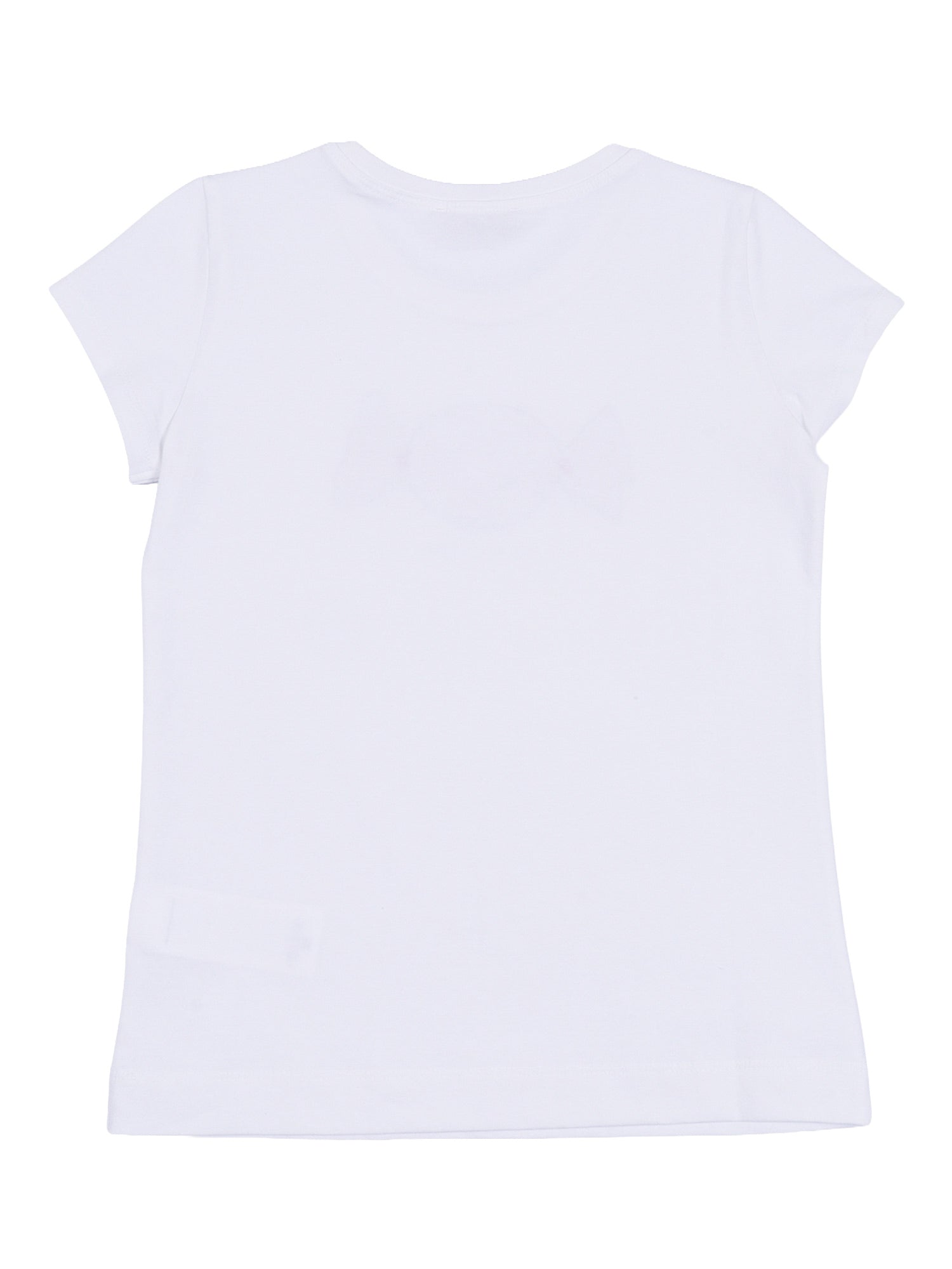JERSEY T-SHIRT White Cotton Elastane Short Sleeves