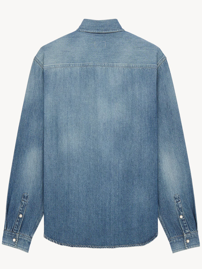 Camicia Jeans Cassandre In Denim Blue